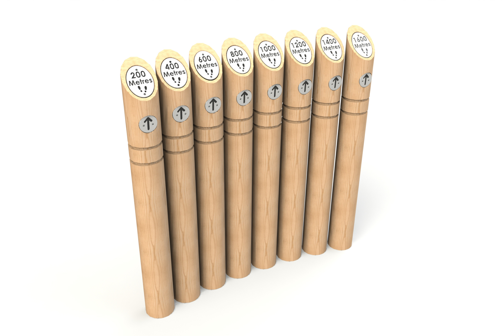 200m – 1600m Markers