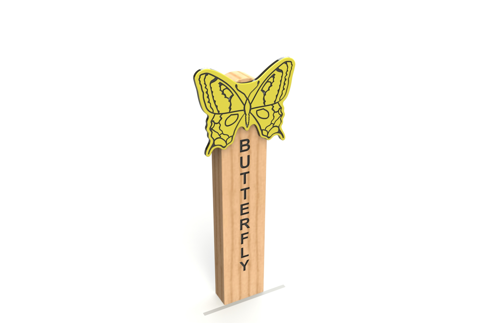 Butterfly Animal Post