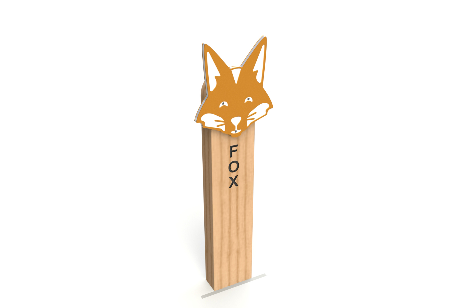 Fox Animal Post