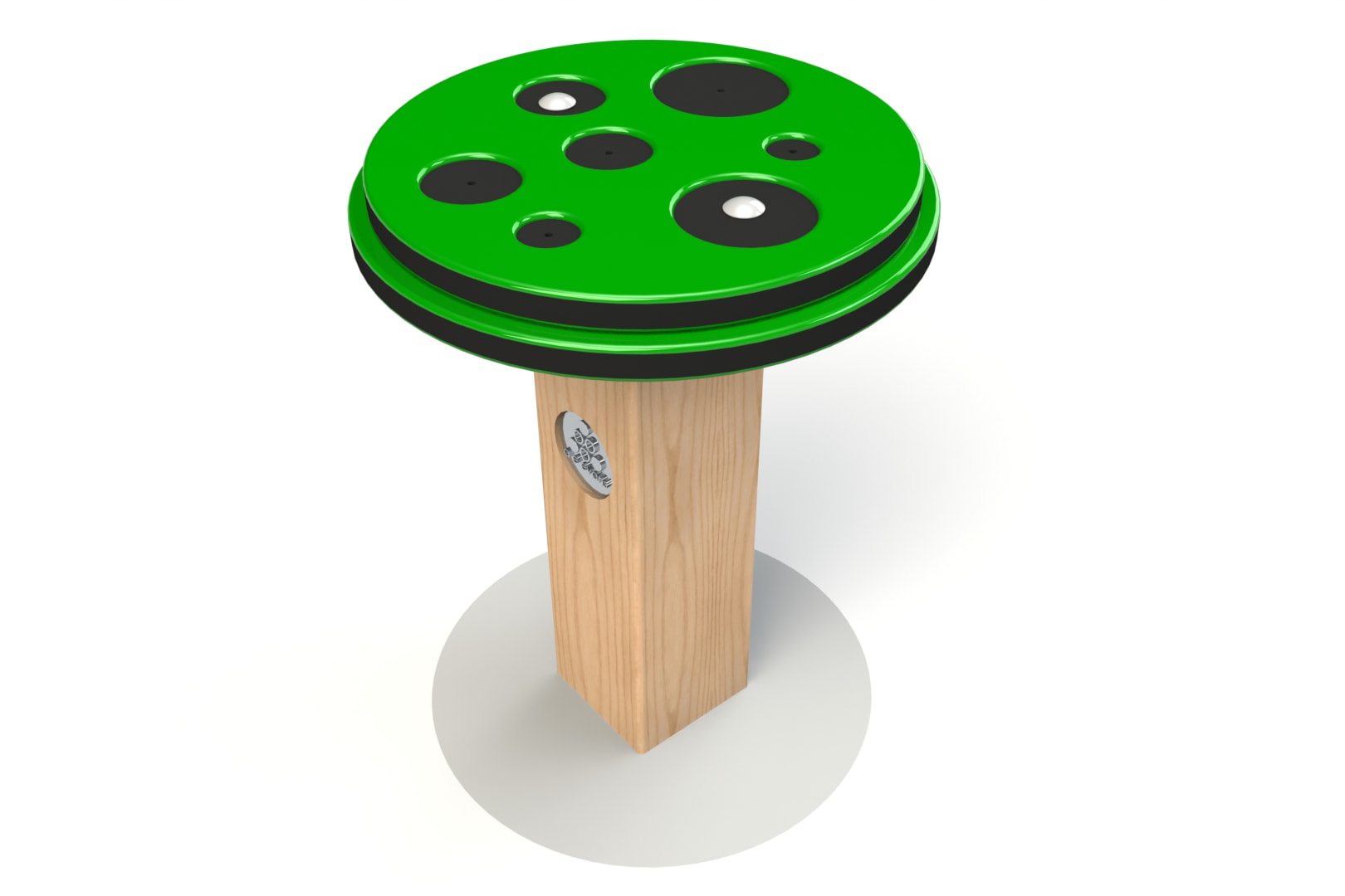 Green & Black Toadstool