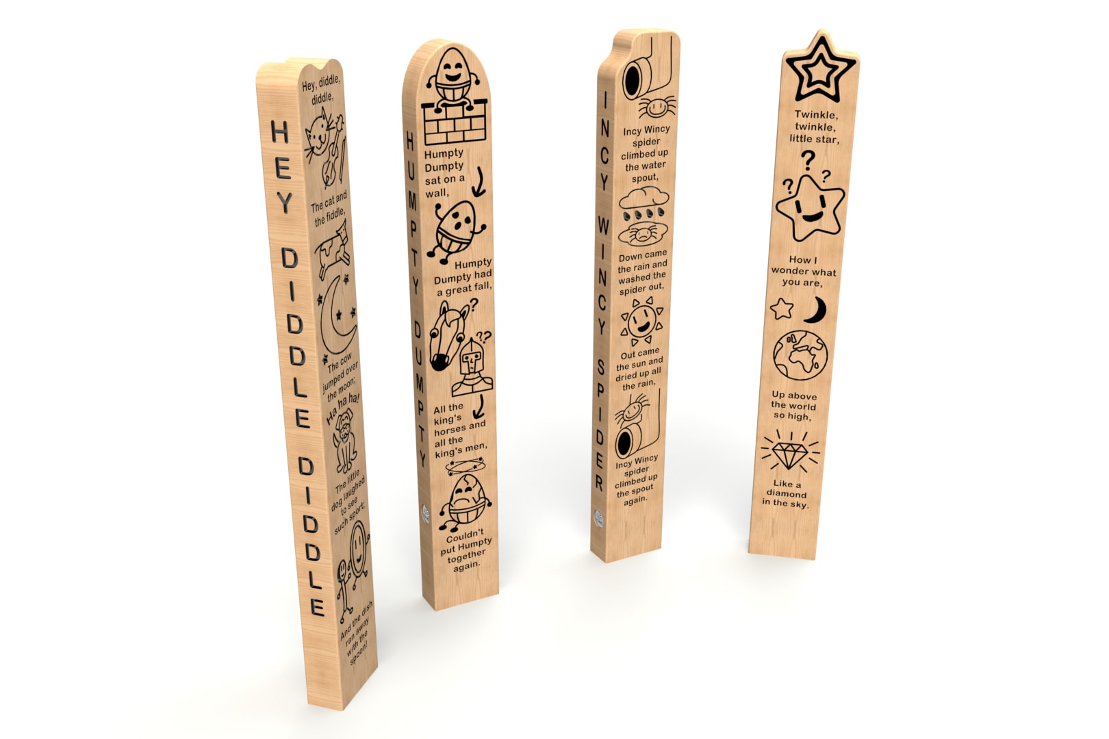 Nursery Rhyme Totems