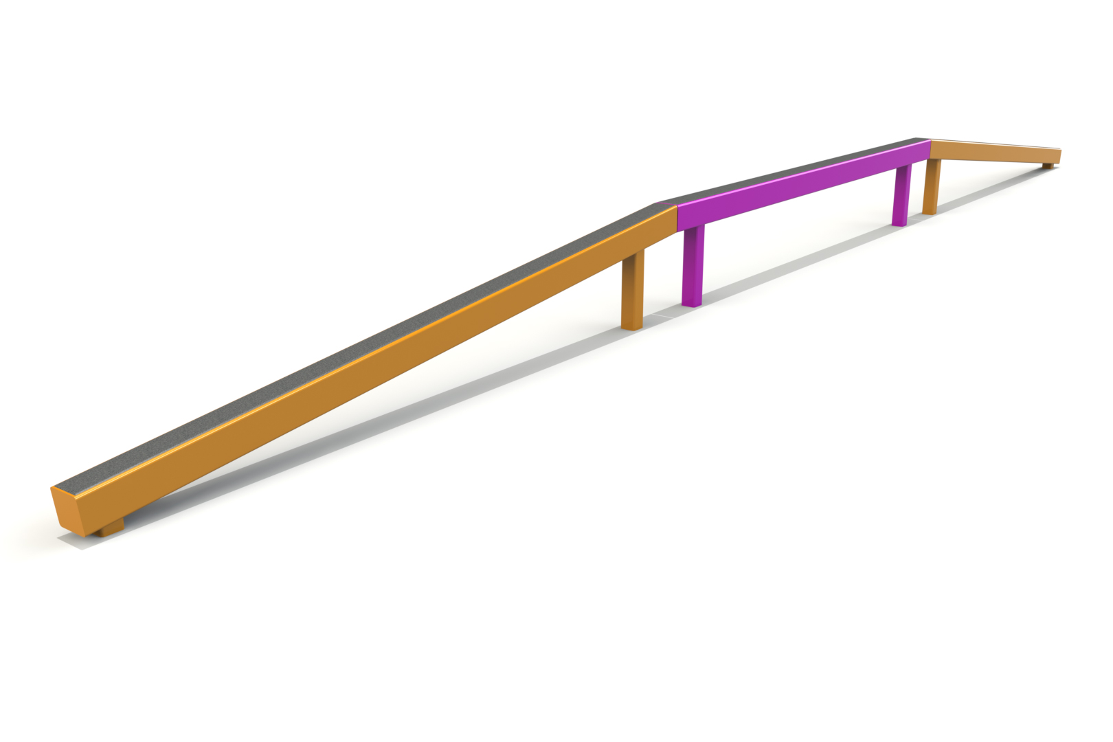 Steel 3 Bar Balance Beam