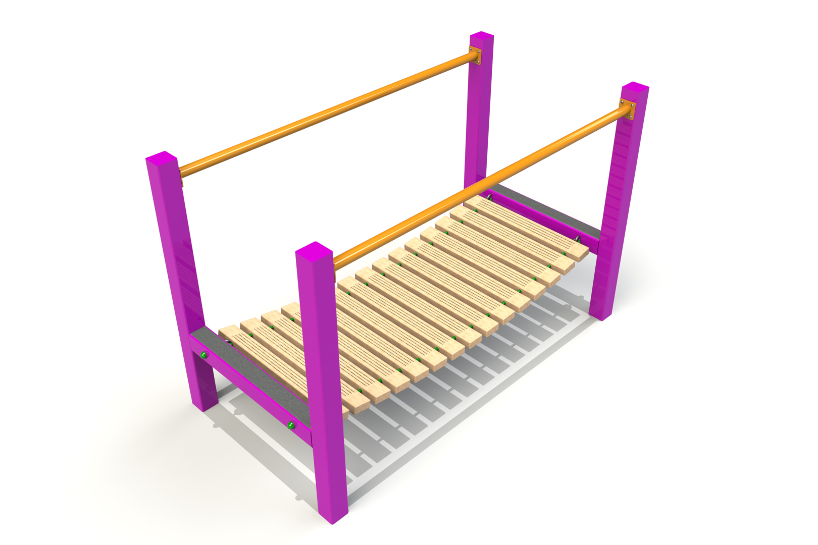 Steel Suspension Bridge