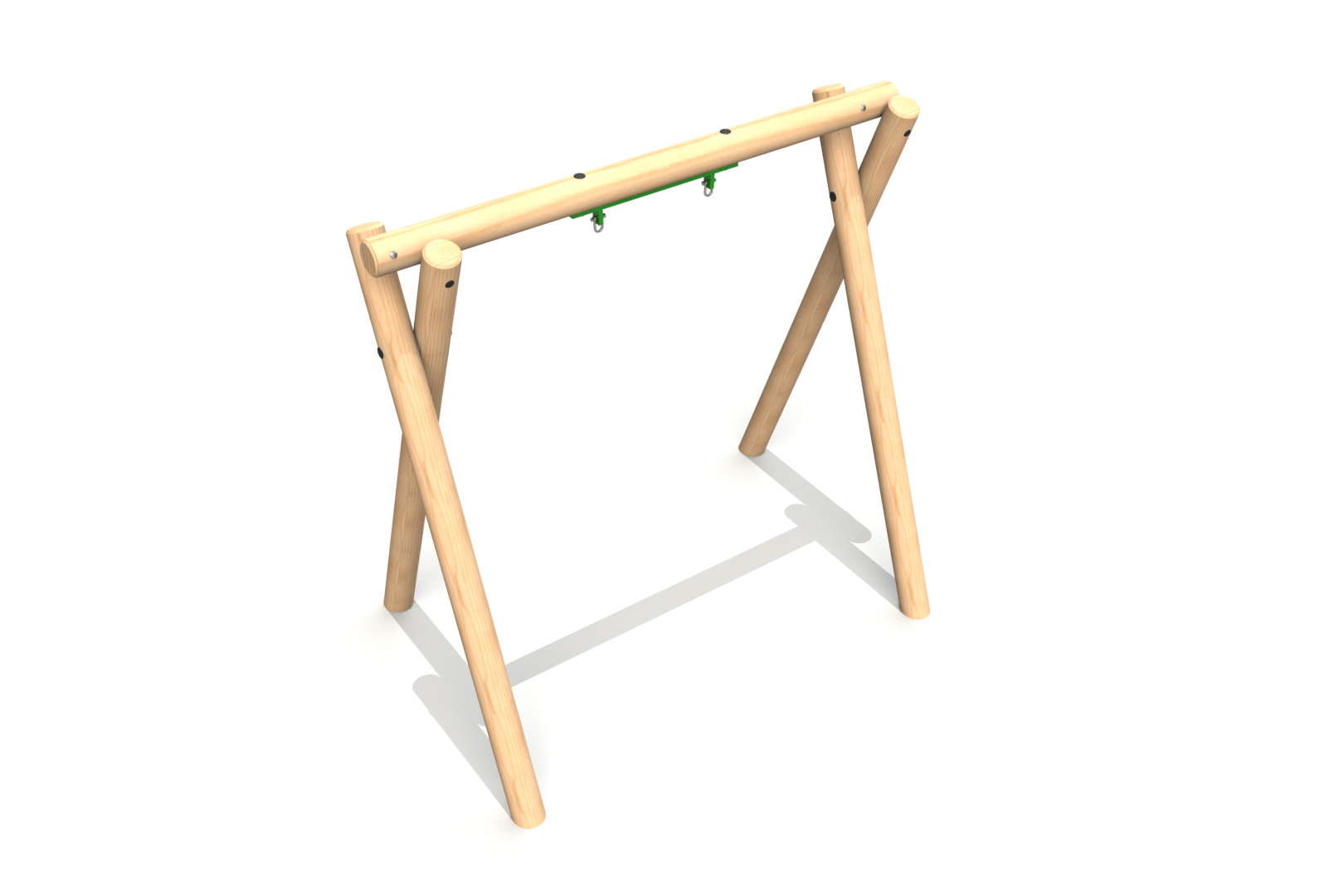 Timber Single Swing Frame Only (2.4m)