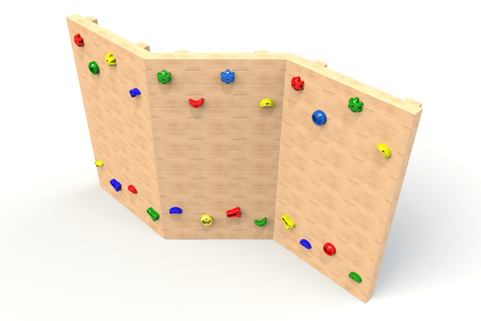 Zig-Zag Sleeper Traverse Wall